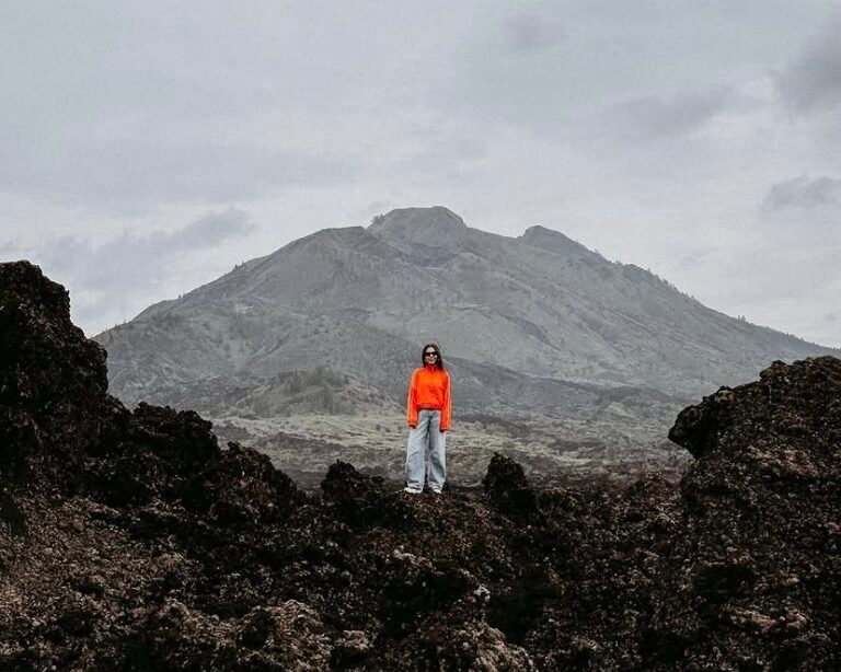 Walking the Black Lava Field: Mount Batur's 1963 & 1974 Eruptions